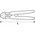Topex Nożyce do prętów 210mm średnica cięcia 4mm 01A117 3060676 5902062011381