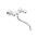 Bateria kuchenna Hydroland Standard ścienna chrom (B104) 3076731 5900238565133