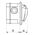 Polam Nakło Gniazdo 32A 3P+N+Z IP44 izolowane p/t 230/40V 2642-420 3115523 5900280805553