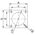PCE Gniazdo tablicowe proste 16A 400V 3P+Z+N 75x75mm IP44 315-6F7 3115637 5907711117834