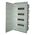 Eti-Polam Rozdzielnica modułowa P/T ERP18-4 4x18 IP40 (001101214) 3111765 3838895610007