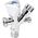 Hydroland Zawór kątowy kombinowany 1/2"x3/8"x3/4"  (5900308745281) 3128847 5900308745281