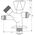 Hydroland Zawór kątowy kombinowany 1/2"x3/8"x3/4"  (5900308745281) 3128847 5900308745281