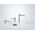 Bateria umywalkowa Hansgrohe Talis E stojąca chrom (71712000) 3159889 4011097770741