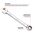 SATA Klucz płasko-oczkowy z grzechotką 12mm (43205) 3184524 7891645089665