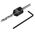 Wolfcraft Nawiertak 3,2mm z fazownikiem 12mm (2498000) 3183844 4006885249806
