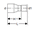 Geberit Redukcja C-STAHL 54 x 42mm (22324) 3190360 4024723223245