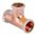 Geberit Trójniki Mapress Kupfer Gas równoprzelotowy 22mm (34530) 3238051 4024723345305