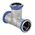 Geberit Trójnik Mapress Edelstahl równoprzelotowy 18mm (31002) 3279947 4024723310020
