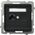 Ospel Gniazdo komputerowe Sonata pojedyncze RJ45 5e czarny metalik (GPK-1R/K/m/33) 3314147 5907577446536