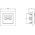 Ospel Gniazdo komputerowe Impresja podwójne RJ45 5e ecru (GPK-2Y/K/m/27) 3314216 5907577438548