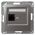 Ospel Gniazdo komputerowe Impresja pojedyncze RJ45 5e tytan (GPK-1Y/K/m/23) 3314227 5907577439163