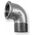 Odlewnia Zawiercie Kolanko 90o nakrętno-wkrętne 3/8" ocynkowane 3317799 5907791602725