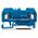 Wago Złączka szynowa 2-przewodowa 4mm2 niebieska (281-904) 3363958 4044918485111