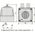 Elektromet Łącznik krzywkowy L-0-P 3P 16A IP44 Łuk E16-43 w obudowie (951642) 3370305 5906197480432