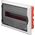 Elektro-Plast Rozdzielnica modułowa 1 x 12 p/t ECONOMIC BOX RP 1/12 drzwi transparentne N+PE IP40 (2513-01) 3372907 5902431690261