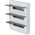Elektro-Plast Rozdzielnica modułowa 3 x 18 natynkowa IP40 RN-nt 3/54 N+PE Elegant (2408-01) 3372919 5902431692180
