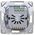 Ospel IMPRESJA Regulator temperatury /czujnik napowietrzny/ antracyt (RTP-1YN/m/50) 3380713 5907577461942