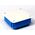Simet Puszka podtynkowa regips 115x115x45mm niebieska P 110 (32042203) 3398676 5907813220647