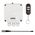 Zamel Radiowy wyłącznik sieciowy dwukanałowy z pilotem RWS-211D/N 3405028 5903669903239