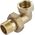 Perfexim Dwuzłączka kątowa 90° mosiężna 3/4" (07-149-0200-000) 3411577 5902626204723