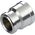 Perfexim Mufa redukcyjna mosiężna chromowana GW 3/8 x 1/2" (07-510-1015-000) 3411762 5902626217068