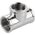 Perfexim Trójnik chromowany GW 1/2" (07-453-0150-000) 3422003 5902626205850