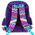 Starpak Plecak szkolny Barbie fioletowy (394112) 4082361 5902643657496