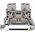 Wago Złączka szynowa 2-przewodowa 2,5mm2 szara (870-901) 4576412 4044918478250
