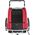 Guto Przyczepka rowerowa Guto Deluxe 2w1 red/light gray 4628308 590987651116