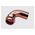 Conex Press Łuk 90° mm z serii B Press miedziane 22mm (P500102200000) 4661725 4011862766504