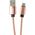 Kabel USB Omega USB-A - microUSB 1 m Złoty (OUFBB6MBOXRG) 5015707 5907595442077