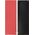 HMS Mata treningowa MFK03 180 cm x 60 cm x 1.5 cm czerwona 5239046 5907695531770