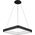 Lampa wisząca Italux Giacinto 5304-850SQP-BK-3 5630980 5900644438939