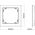 Karlik Ramka Deco Soft uniwersalna pojedyncza z tworzywa srebrny metalik (7DRSO-1) 5774886 5901832008927