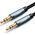 Kabel Ugreen Jack 3.5mm - Jack 3.5mm 1m niebieski (60179) 5857685 6957303861798