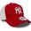 New Era Czapka New York Yankees Clean A Frame Trucker czerwono-biała (11588488) 5863325 192093838049
