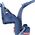 WeeRide Fotelik rowerowy Safe Front Deluxe Denim 5881970 16751981024
