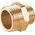 Perfexim Nypel redukcyjny mosiądz 1x3/4" PHA-307 G1xG3/4 ZZ PN16 [10/250] 5931245 5901880000348