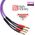 Kabel Melodika Banan x2 - Banan x2 6m fioletowy 6030660 5907609002693