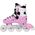 Rolki Nils Extreme NH10905 z wymienną płozą regulowane różowe r. 35-38 6063193 5907695532821