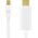 Kabel LogiLink DisplayPort Mini - HDMI 2m biały (CV0123) 6118340 4052792052251