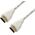 Kabel Manhattan HDMI - HDMI 0.5m biały (ICOC-HDMI-4-005NWT) 6118591 8051128105339