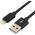 Kabel USB EverActive USB-A - Lightning 1 m Czarny (CBB-1IB) 6121707 5903205770752
