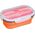 Klausberg SILIKONOWY SKŁADANY LUNCH BOX KLAUSBERG KB-7022 6312044 5902666610225