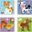 Viga Drewniana Układanka Logiczna Puzzle Edukacyjne Viga Toys Farma 9 elementów 6315113 6934510508333