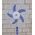 Wentylator Power & Brillance Podłogowy niebieski 6342018 766894435082