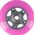 Nils Extreme PU 72x24 82A (4szt.) RÓŻOWE + ABEC-7 (8szt.) ZESTAW NILS EXTREME 6407979 5907695535891
