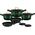 Berlinger Haus Zestaw garnków METALLIC EMERALD BH-6065 6412562 5999056798366