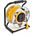 AWTools przedłużacz bęben metalowy żółty Heavy Duty 30m 3x1,5 mm 16A, 3680W, IP44 neopren (AW70259) 6416258 5903041037538